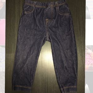 Dark Blue Jean Leggings